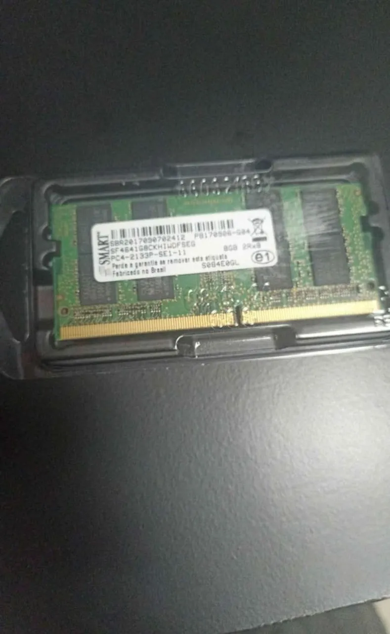 Memória RAM Smart 8GB DDR4 2133MHz