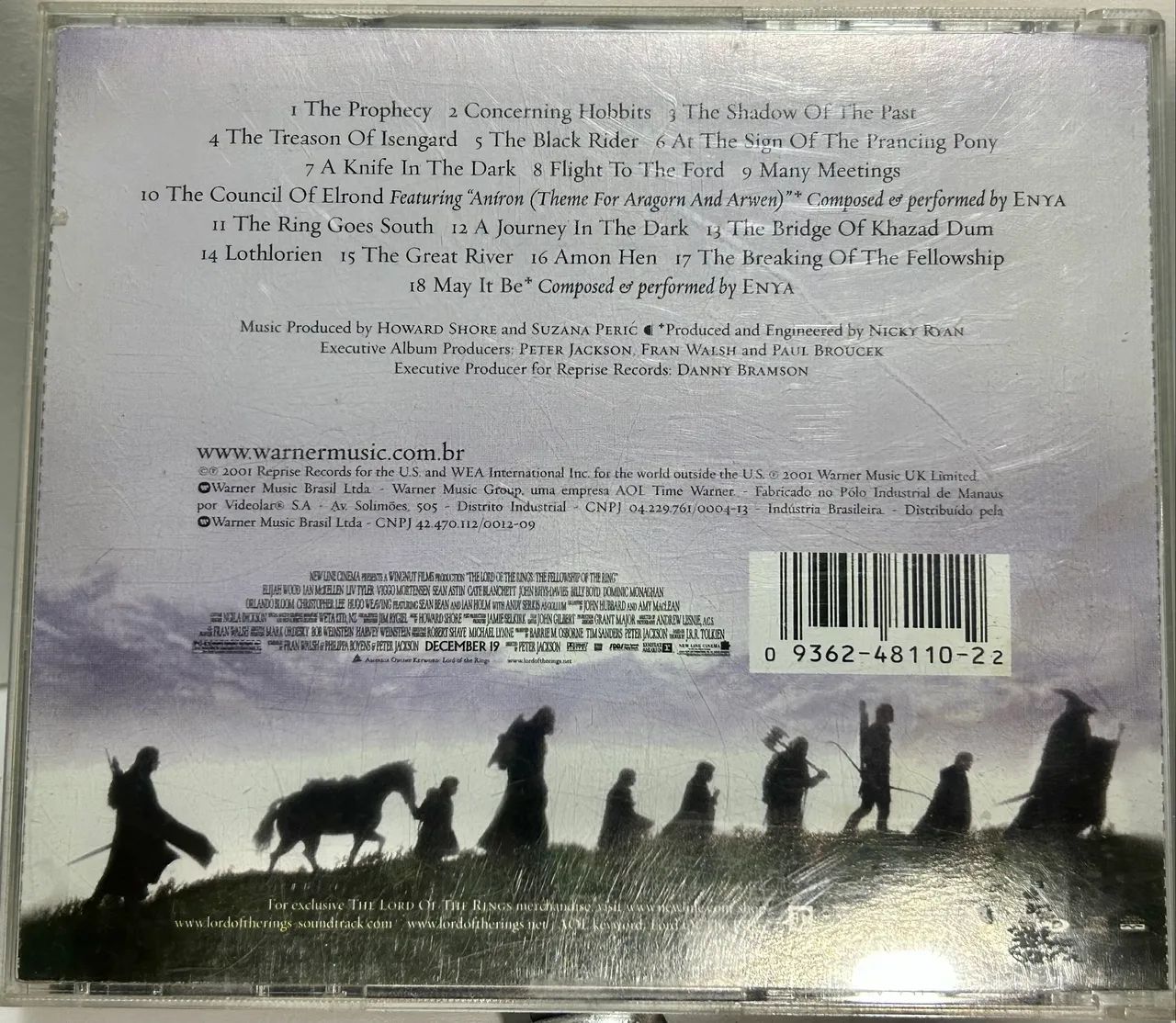 Trilhas sonoras Filmes Senhor dos Anéis e O Hobbit  - Foto 2