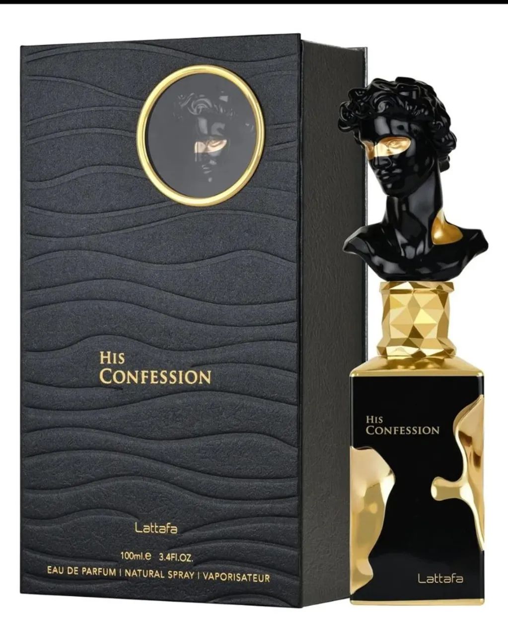 Perfume His Confession Lattafa Eau de Parfum 100ml