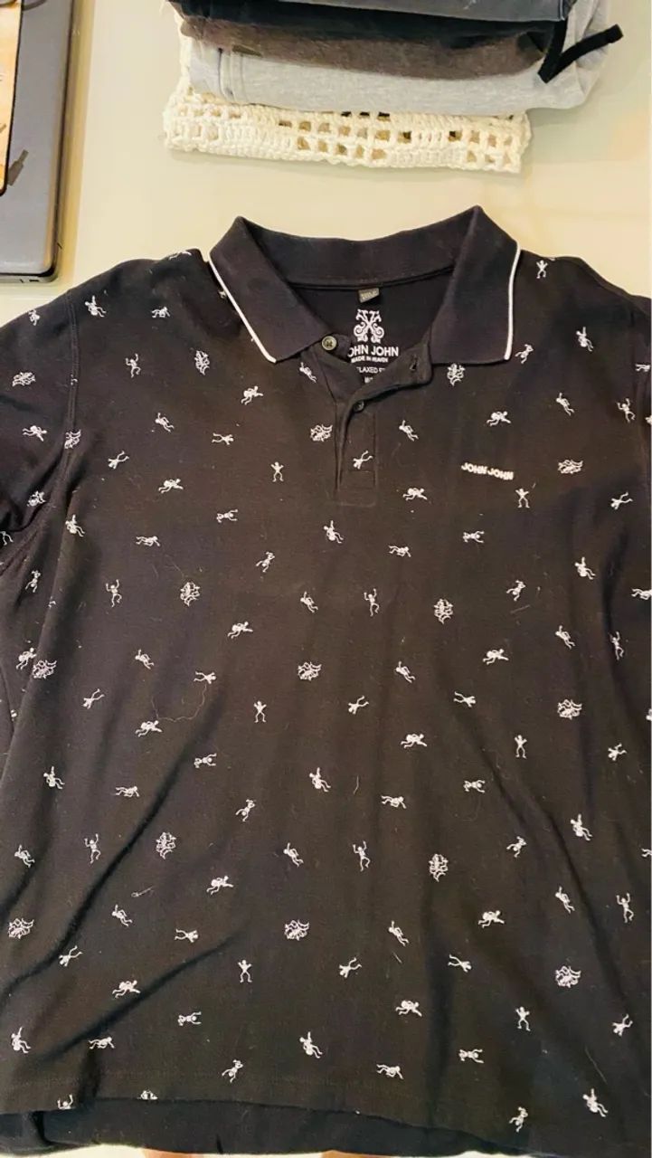Camisa Polo John John Caveira - ORIGINAL - Foto 4