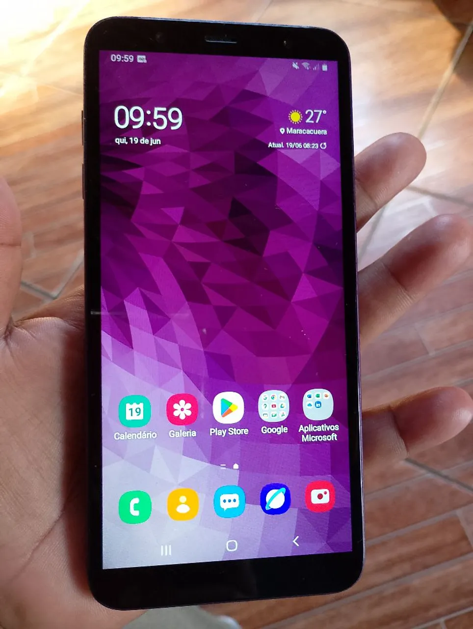 J8 64 GIGAS ROXO ? BEM CONSERVADO