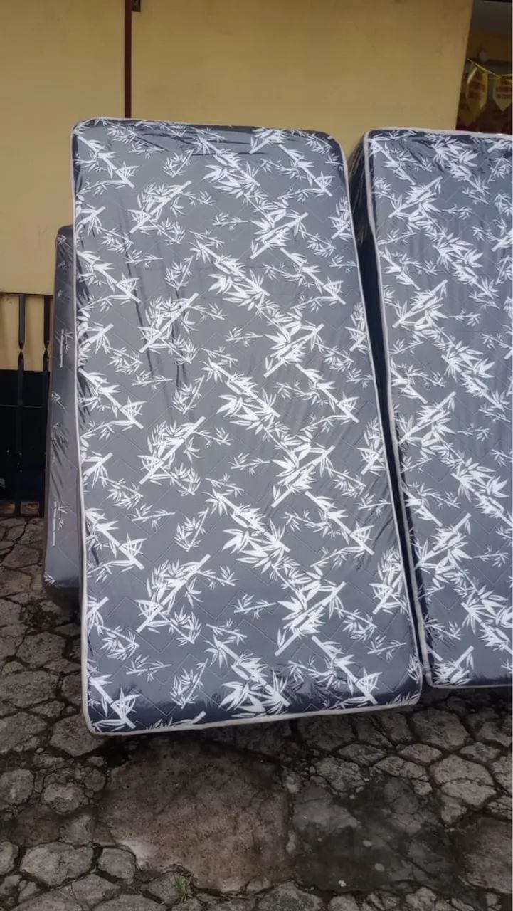 Promoção cama solteiro com entrega gratuita no mesmo dia espuma molas e molas ensacada - Foto 5