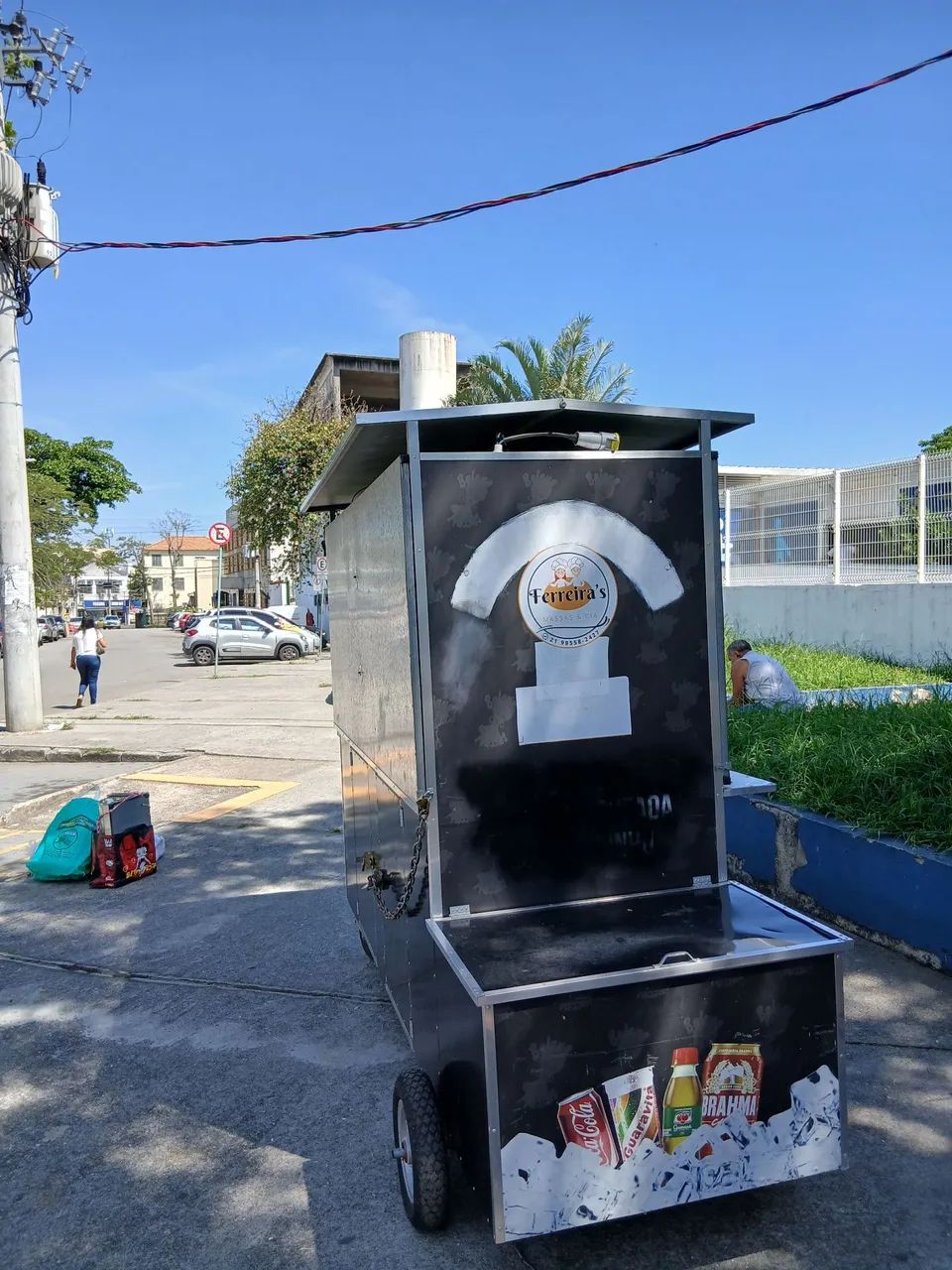 Carrinho para lanches grande, salgados, tapioca ou o que sua criatividade desejar. - Foto 4
