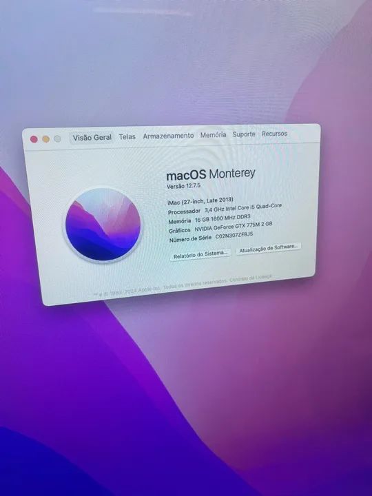 iMac modelo late 2013 - 27 polegadas  - Foto 4