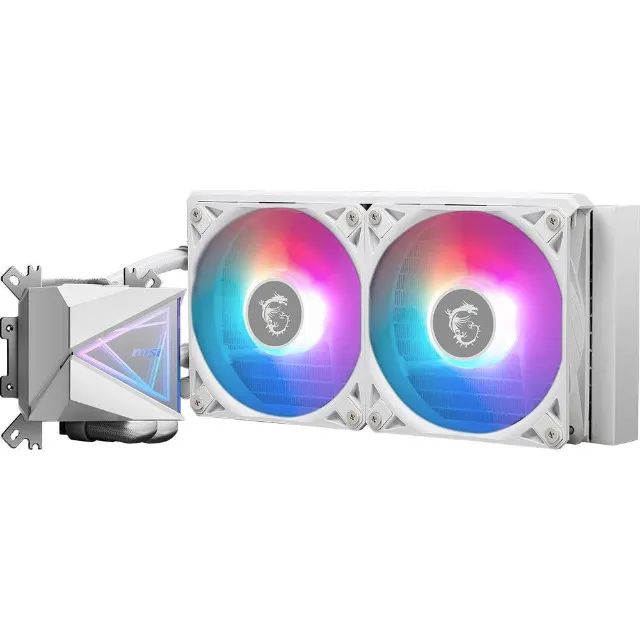 Water Cooler MSI MAG Coreliquid I240, ARGB, 240mm, Intel e AMD, Branco, 12x 45,57 - Foto 5