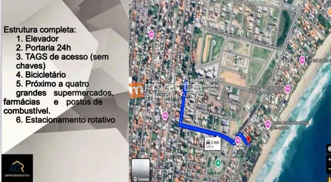 Studios , Lofts e Coberturas próximo ao Mar - Campeche, Florianópolis/SC - Foto 2