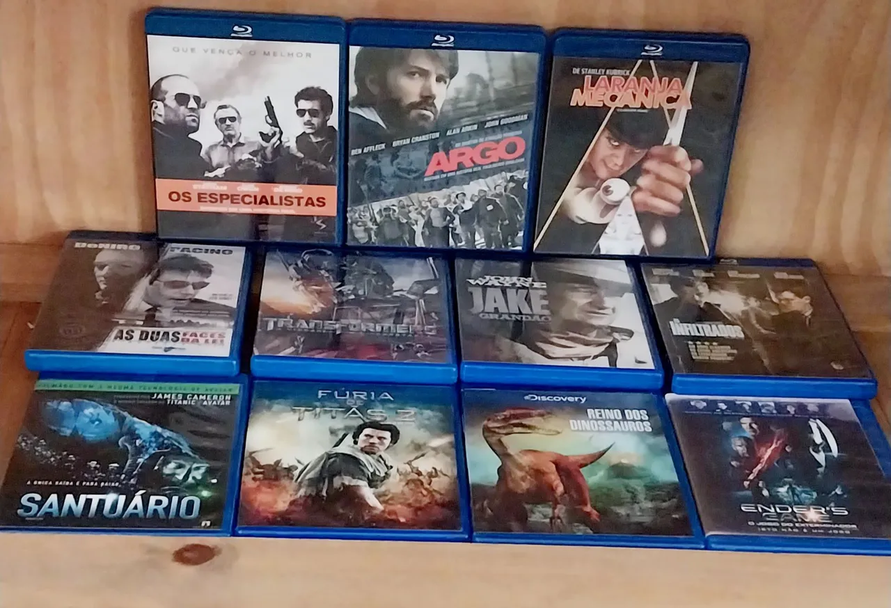Lote de Blu-rays - Diversos Filmes
