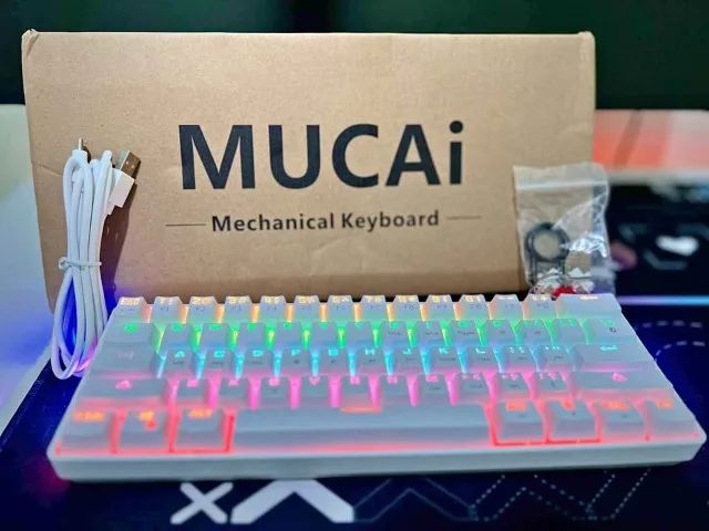 Teclado Mecânico Mucai Mk61 60% Switch Red Entrega gratis - Foto 5