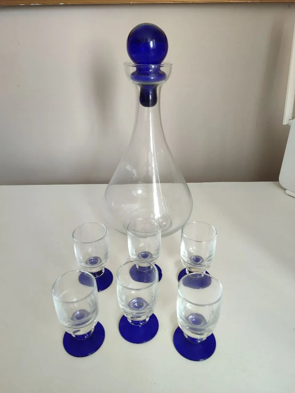Jogo de Licor com Garrafa e 6 Copinhos