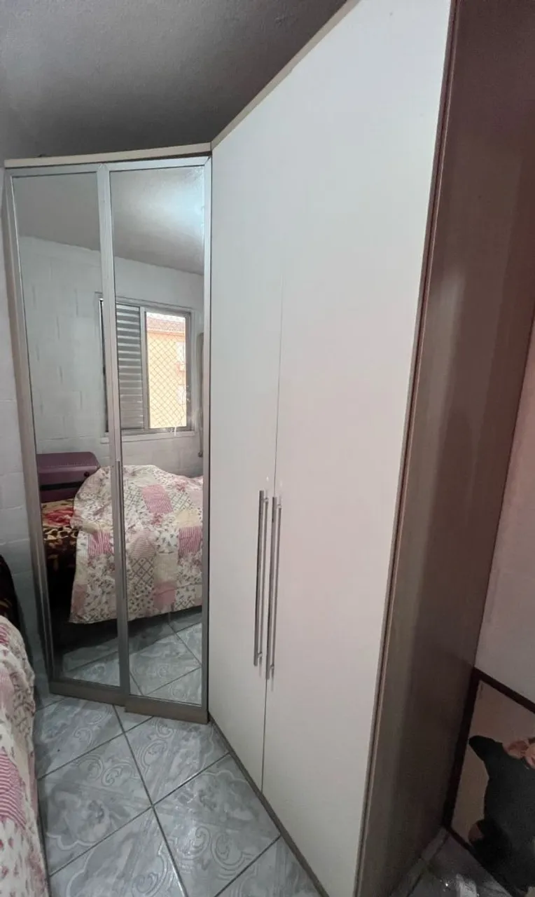 Guarda-Roupas Branco de 2 Portas