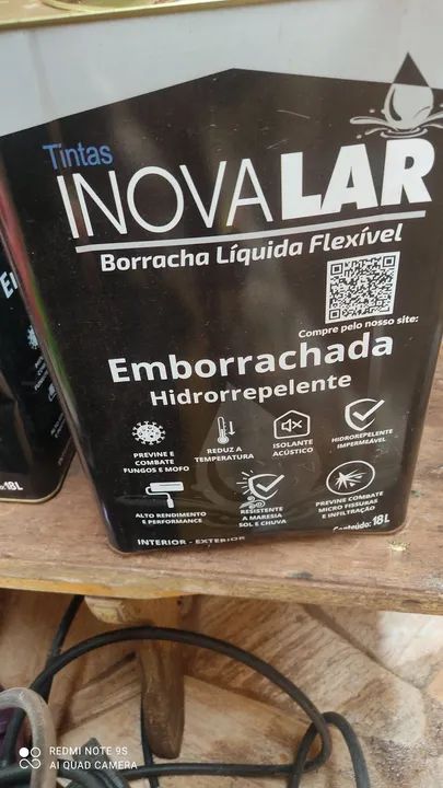 Tinta Emborrachada InovaLar Ótimo Valor  - Foto 2