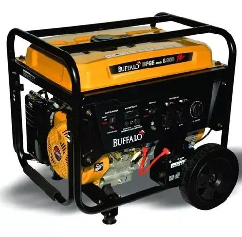 GERADOR A GASOLINA 8KVA BFGE 8000 PLUS C/PARTIDA ELETRICA-Buffalo