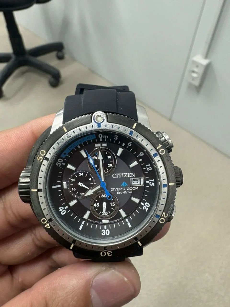 Relógio Citizen Aqualand Promaster Eco-Drive Analógico Masculino