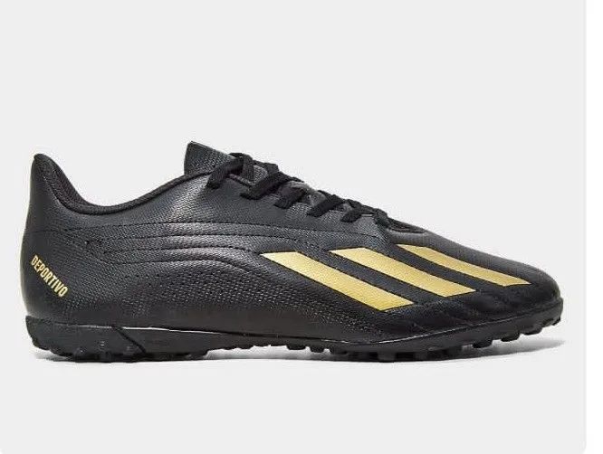 Tênis Adidas Preto com Detalhes Dourados - Foto 2