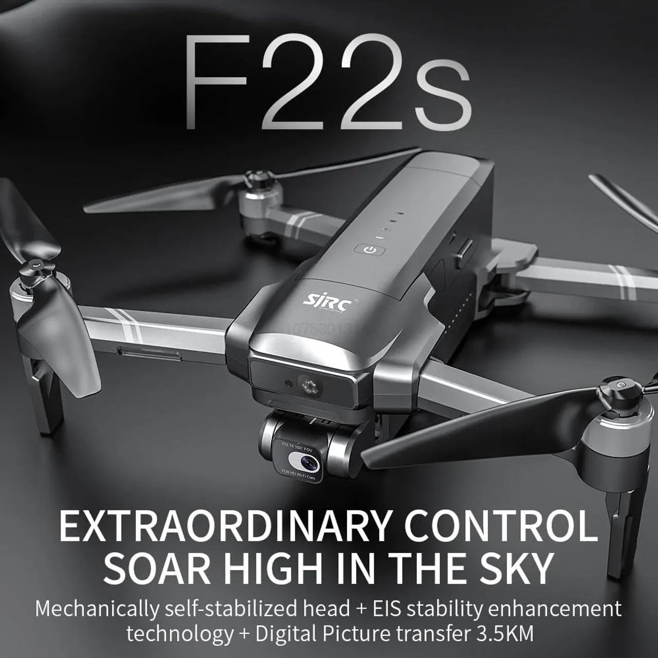 Drone Profissional Sj RC F22 S2 PRO+ 4K NOVO  - Foto 6