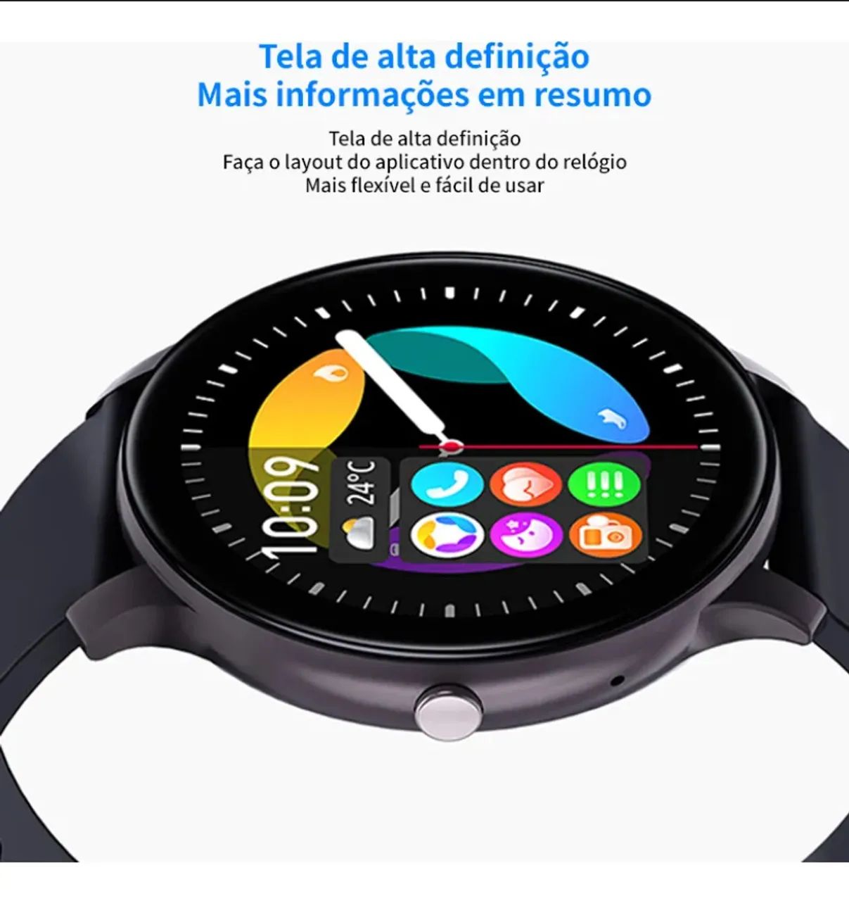 Smartwatch X27 IP68 Impermeável NFC 2025 - Foto 5