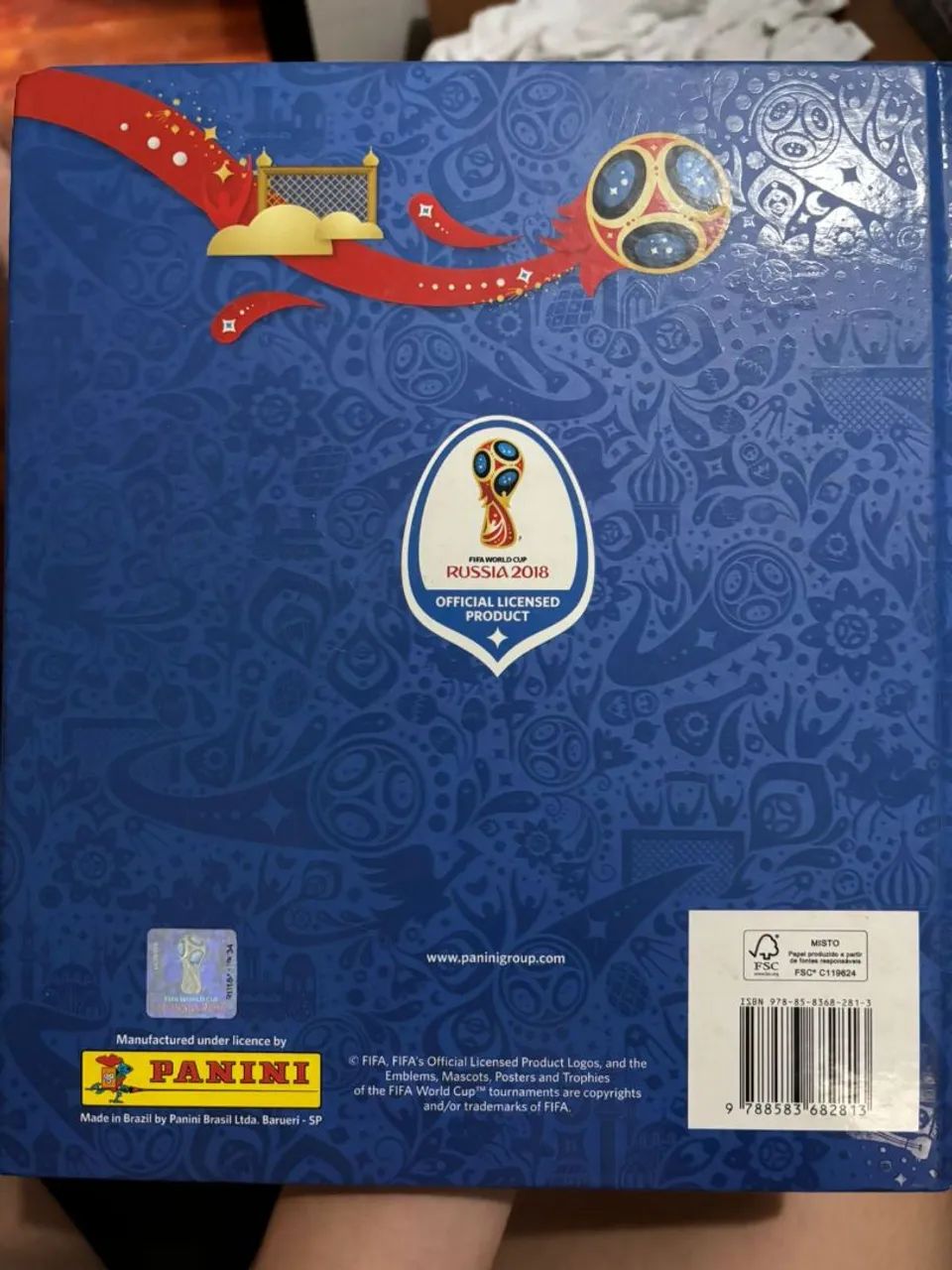Álbum Copa do Mundo 2018 Completo Capa Dura - Foto 2