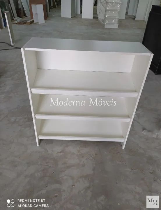 Sapateirinha MDF Branco - Foto 2
