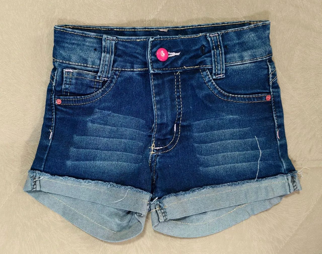 Shorts jeans infantil 