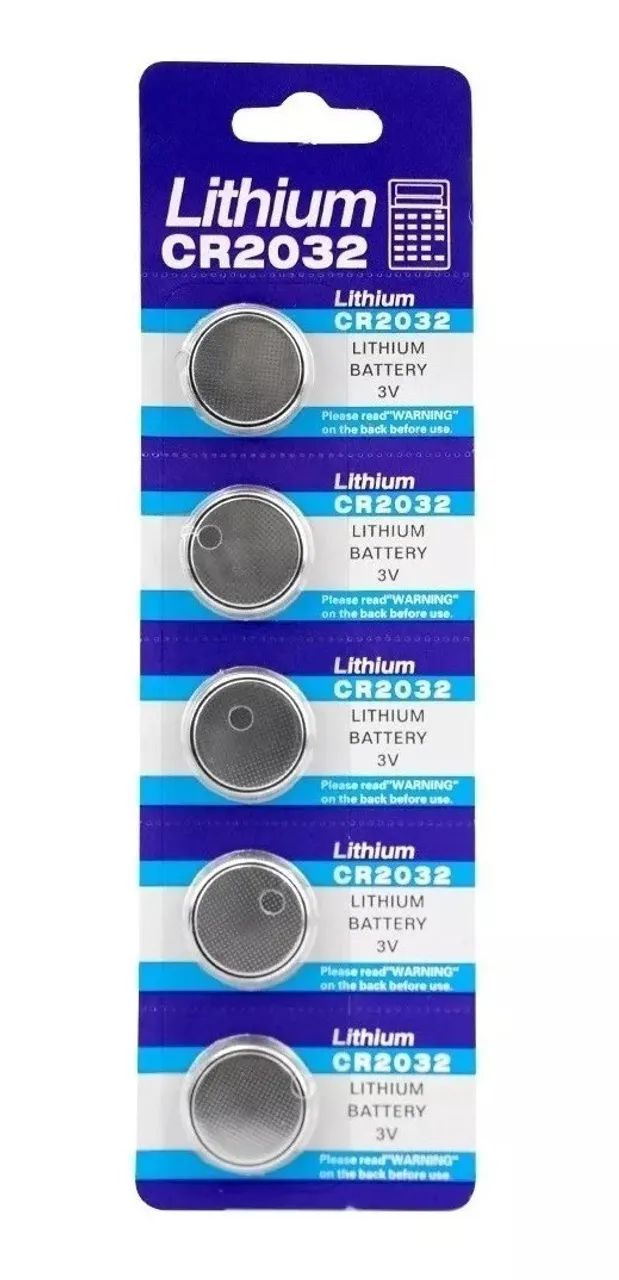 Cartela de Bateria Lithium 3V CR2032 5 und - WZetta - Foto 5