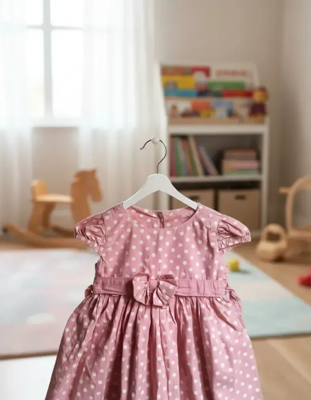 Vestido Infantil Algodão Doce - Foto 4