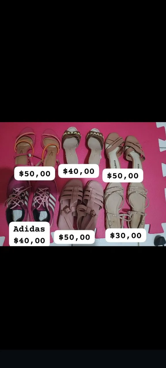 Sapatos Femininos - Diversos Modelos e Marcas