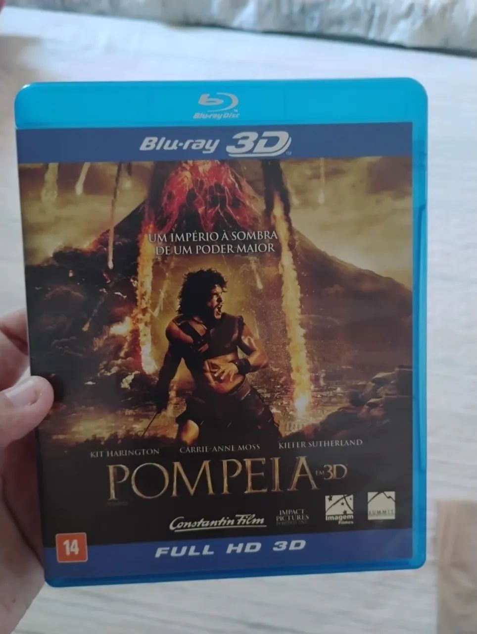 Blu-Ray 3D/2D - Pompeia