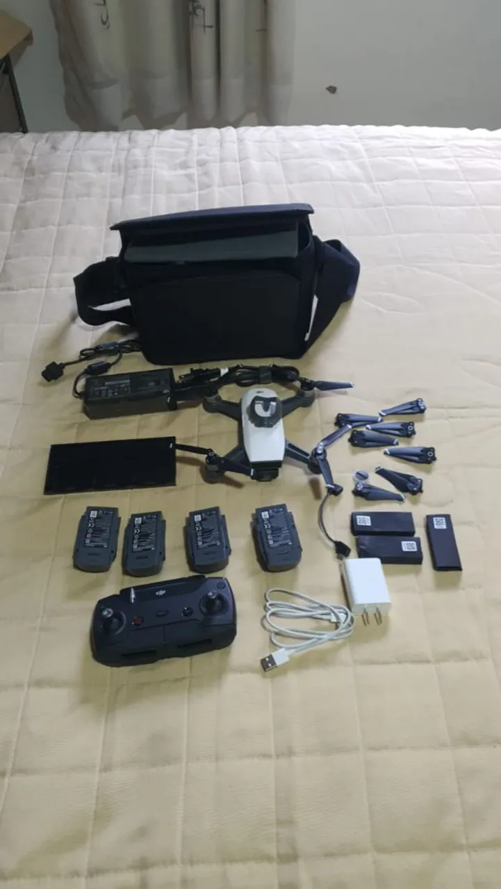 Drone DJI Spark - Completo e Pronto Para Voar!