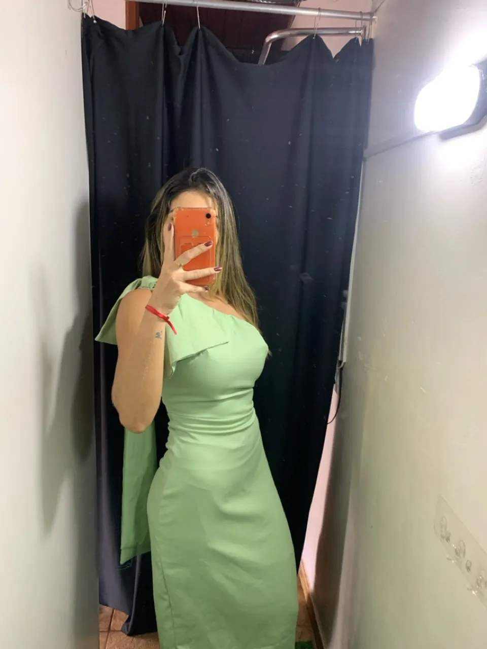 Vestido verde elegante