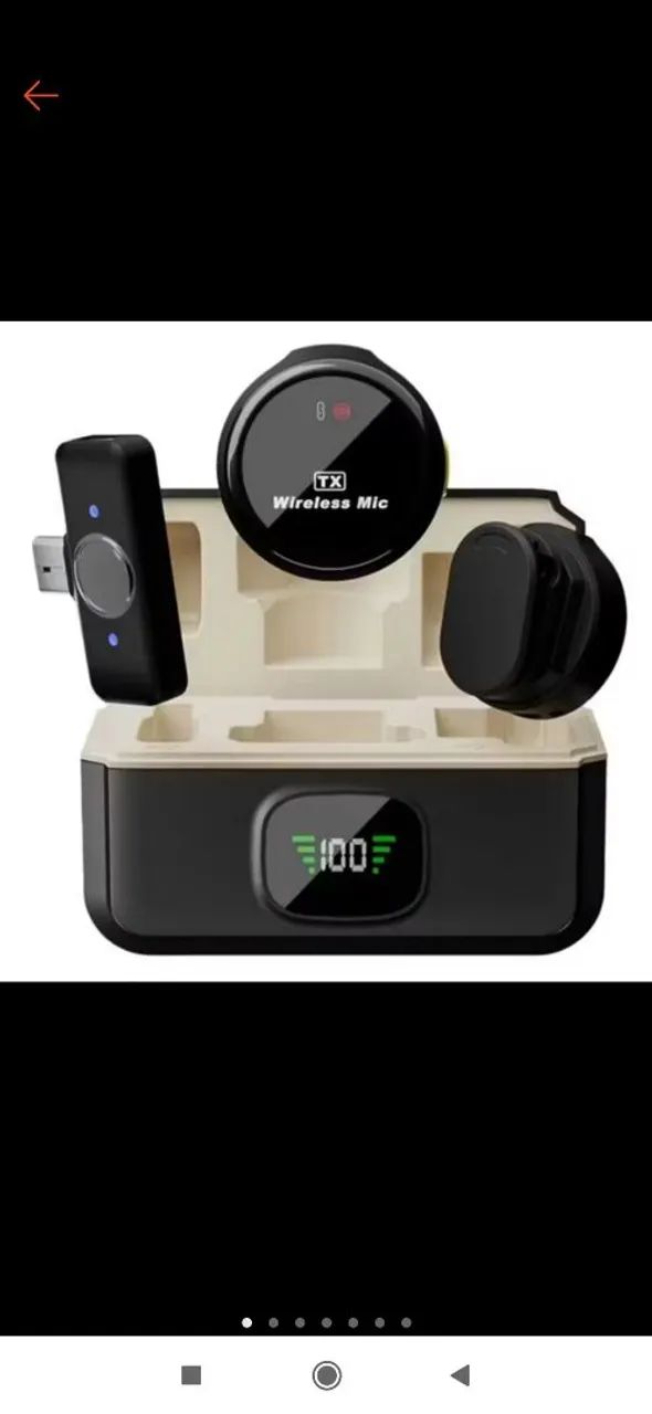 Microfone sem fio profissional LAPELA - Foto 3