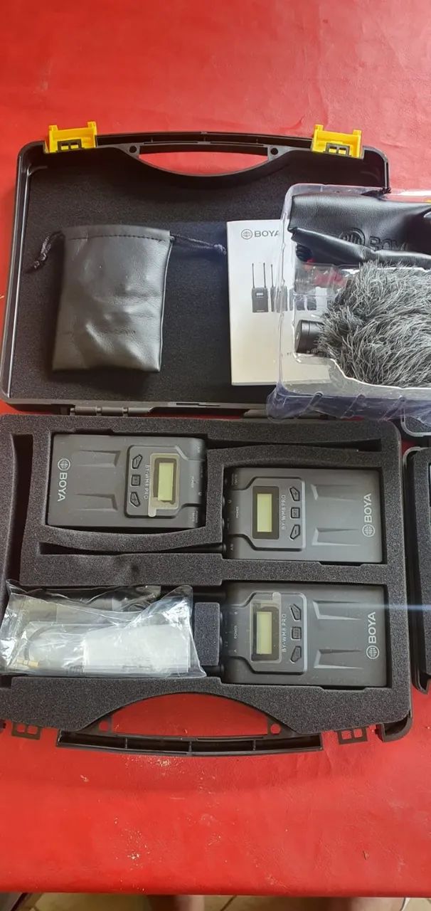 Vendo Kits de Microfones de Lapela Sem Fio Boya Profissional - Foto 5