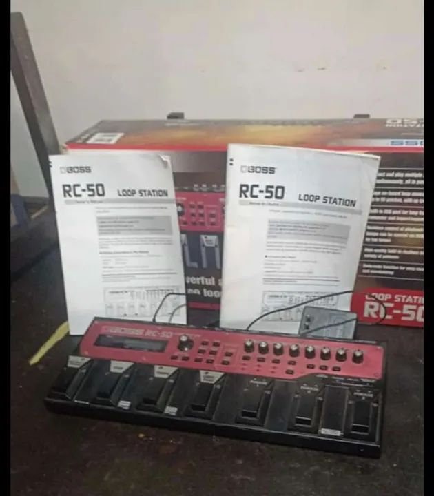 Pedaleira Boss RC-50