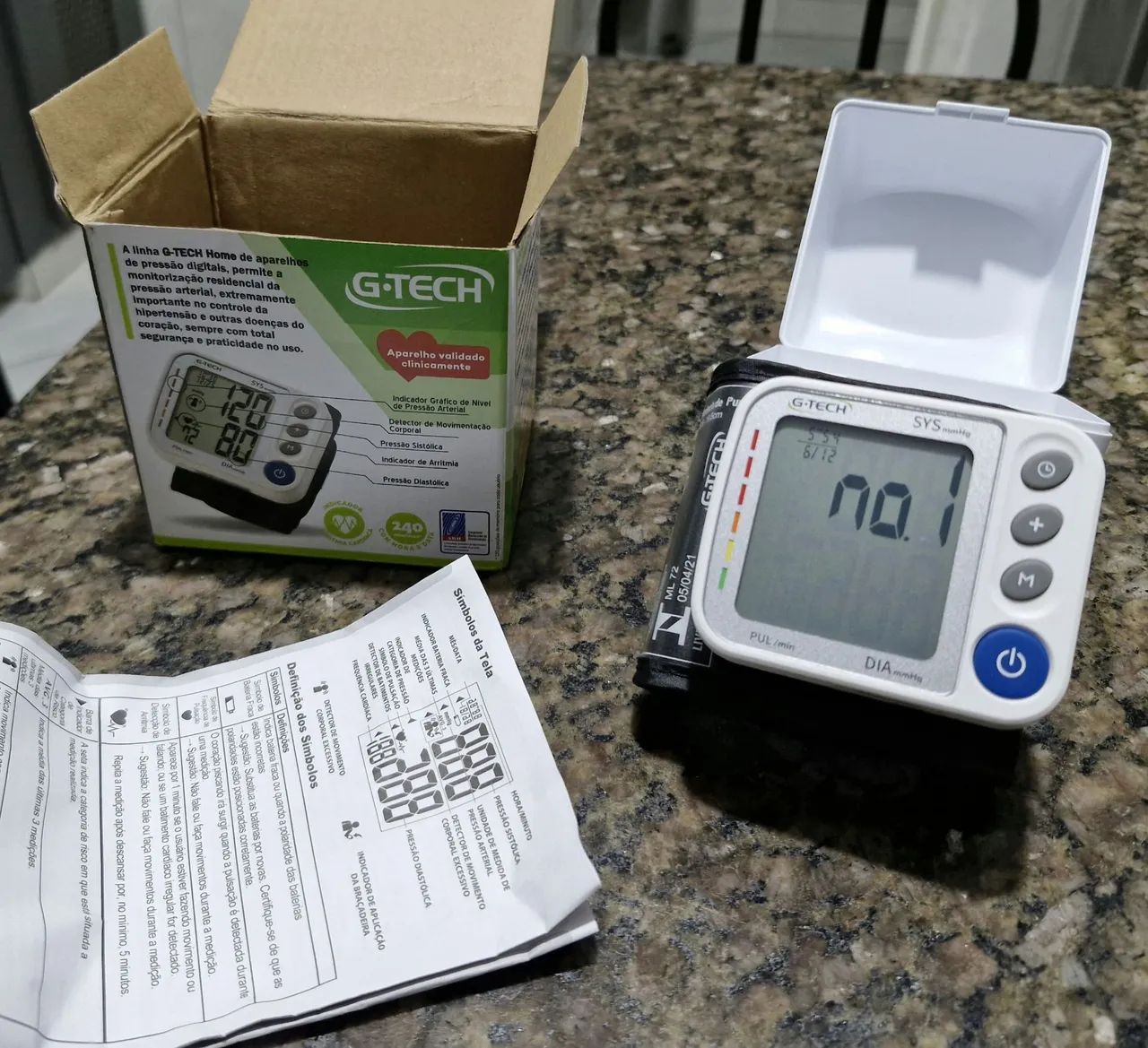 Aparelho de Pressão Digital Automático de Pulso G-Tech GP400 - Foto 5