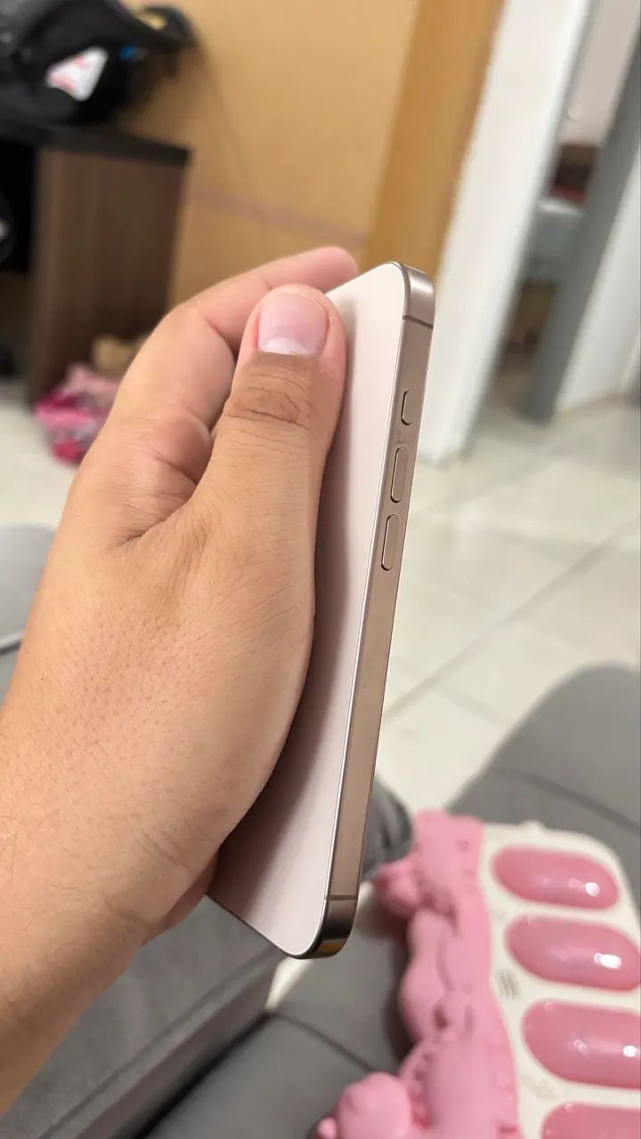 iPhone 16 Pro 256Gb cor Desert 98% saúde bateria - Foto 4
