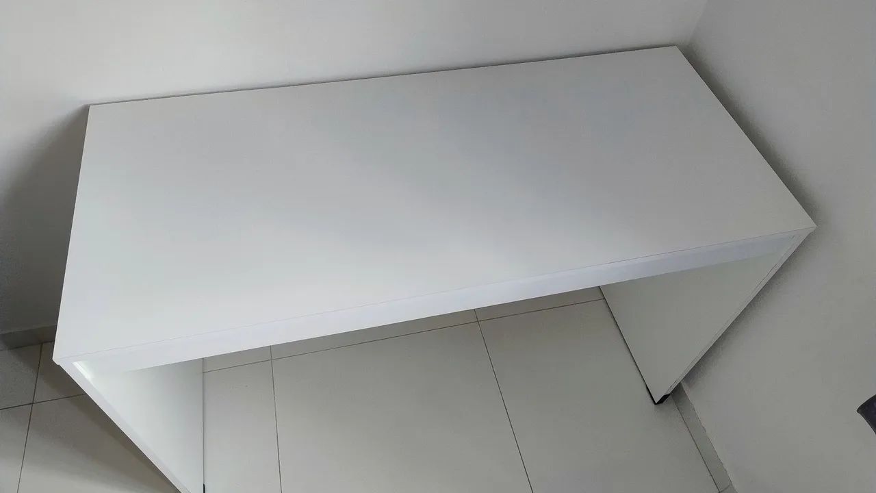 Mesa branca de escritório - Foto 5