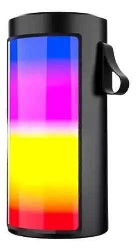 Caixa de Som Bluetooth com Luzes Coloridas - Foto 2