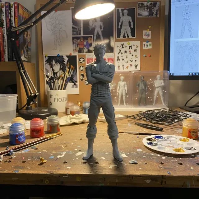 Figure Zoro One Piece Colecionável Impressão 3D