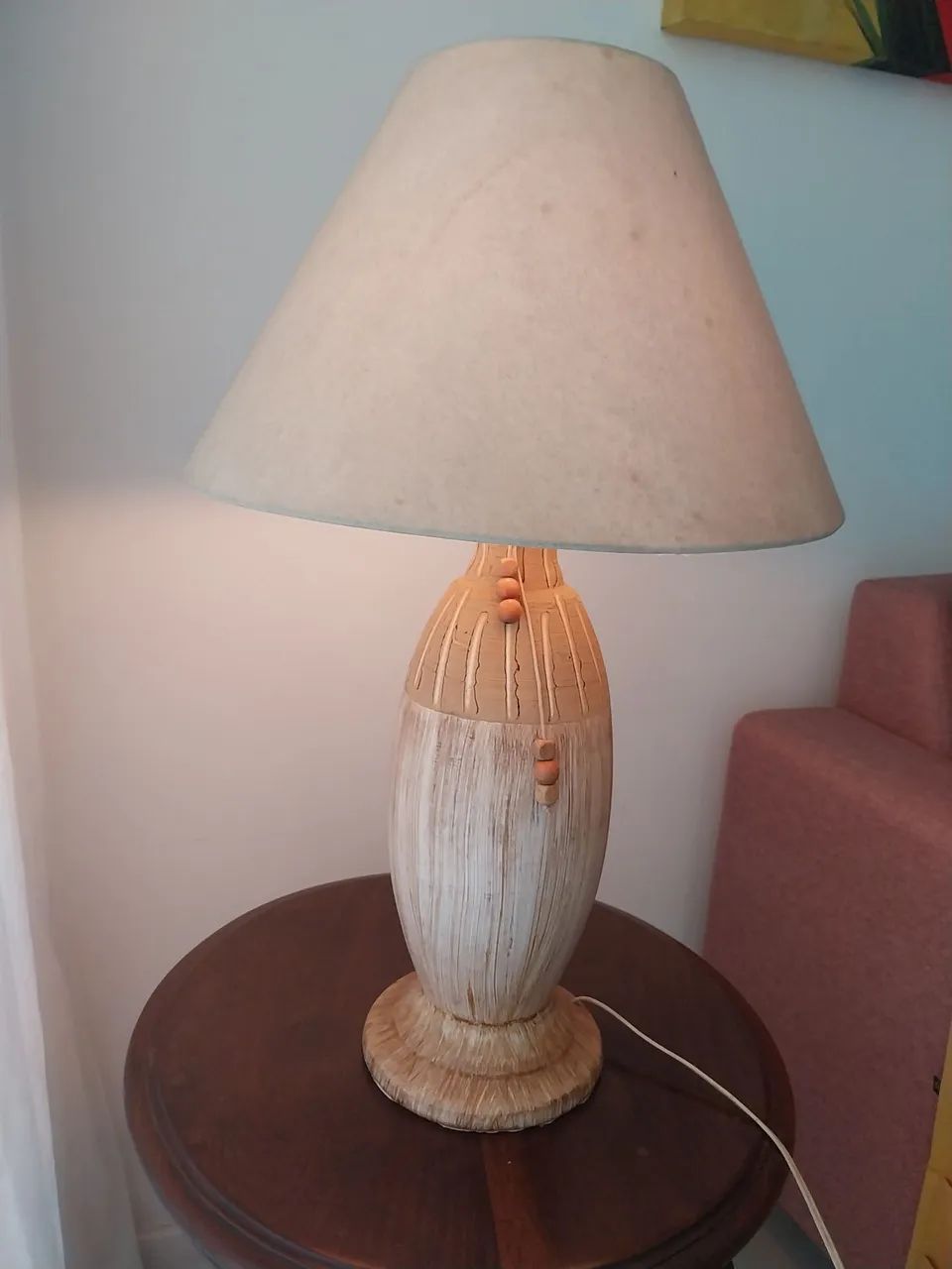 Lindo abajur decorativo - Foto 3