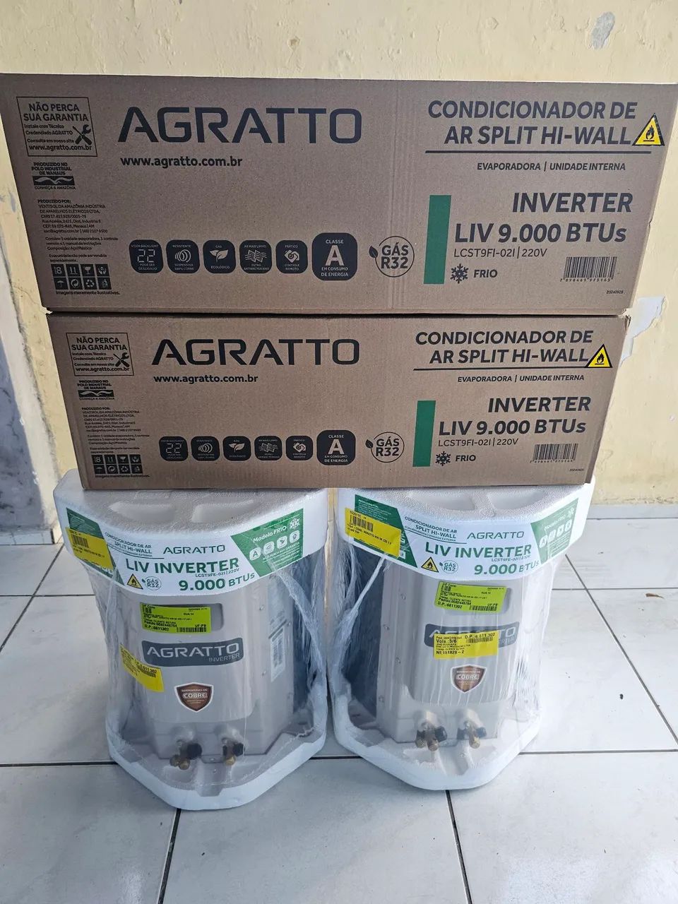 Ar Condicionado inverter 9 mil btus Agratto  - Foto 2