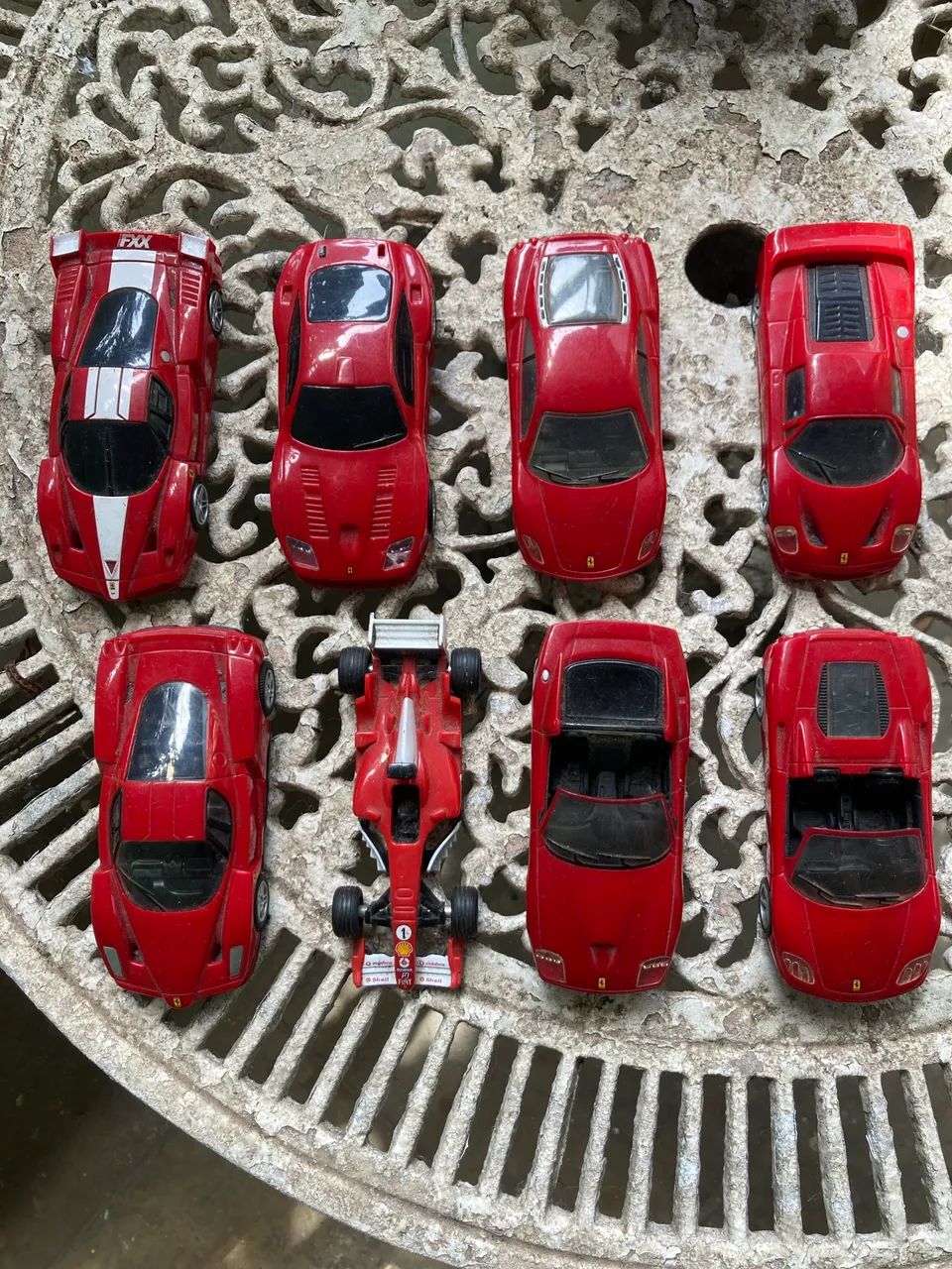 Carrinhos Ferrari shell 