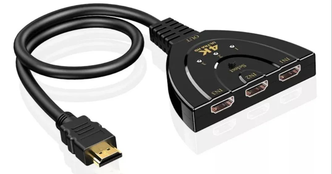 Divisor HDMI 3 Entradas e 1 Saída - 4K Ultra HD - Foto 3