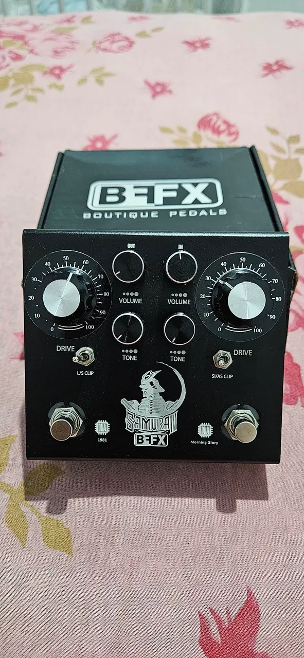 BFFX Samurai - Pedal de Overdrive Top de Linha