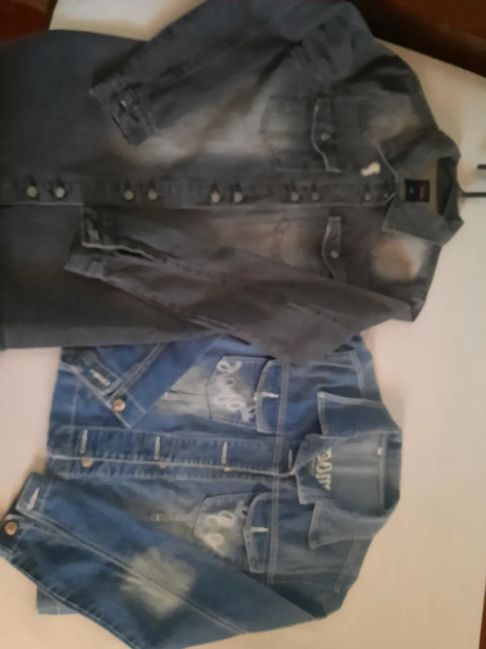 Jaquetas Jeans retrô