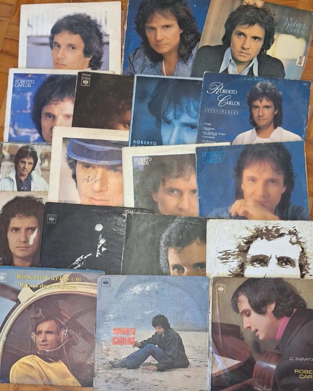 Disco de Vinil LP Roberto Carlos R$40 valor unitário