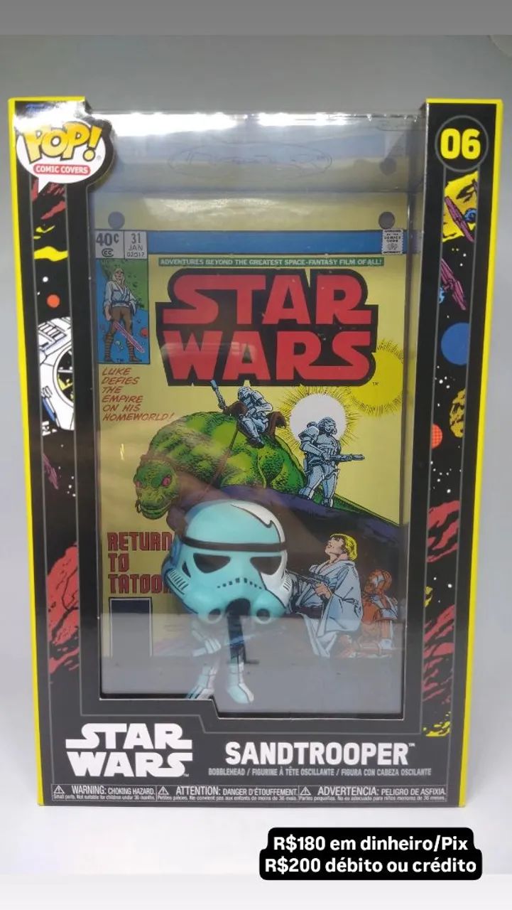 Funko Pop! Comic Covers Star Wars Sandtrooper #06 - Hobbies e