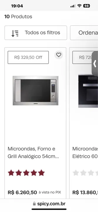 Microondas, Forno e Grill Analógico 54cm - Electrolux