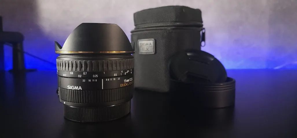 Lente Sigma 15mm F/2.8 Ex Dg Fisheye EF - Mount - Foto 6