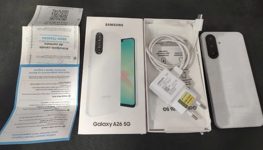 Celular Samsung A26 5G 256GB Completo Com Nota