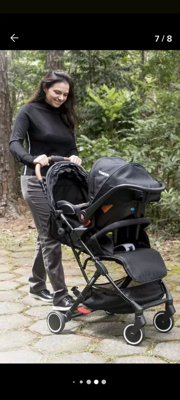 Carrinho Dobrável E bebê conforto Kiddo
