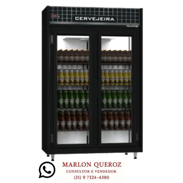 Cervejeira Expositora 2 Portas Polo Frio Imbera